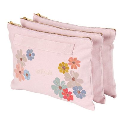 Colorful Cosmos Custom Accordion Zipper Pouch