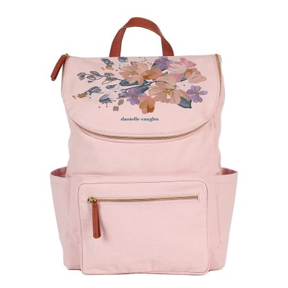 Bold Blooms Custom Backpack