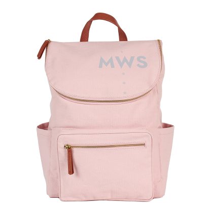 Asterisk Monogram Custom Backpack