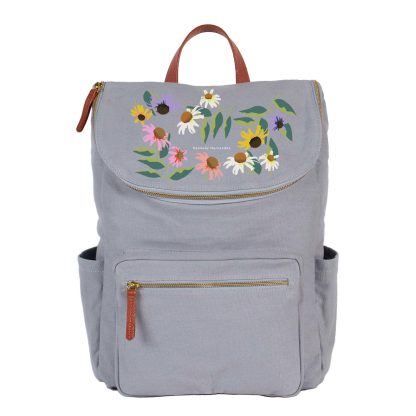 Daisy Blooms Custom Backpack