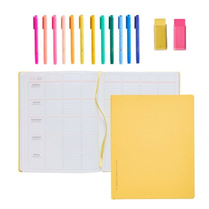 Butter Softbound Teacher Lesson Planner Bundle