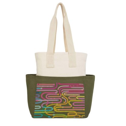 Journey Custom Color Block Tote Bag
