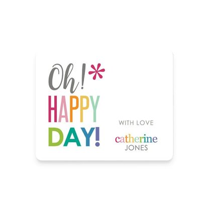 Happy Day Gift Labels