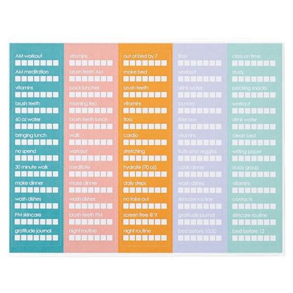Habit Tracker Stickers