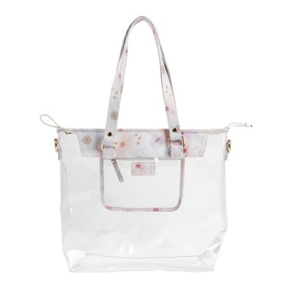 Wildflowers Clear Tote Bag