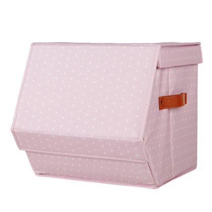 Lilac Asterisk Medium Collapsible Storage Organizer