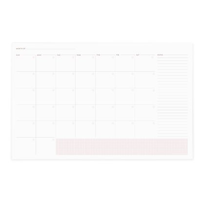 Focused Customizable Desk Calendar