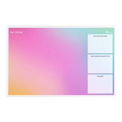 Colorblends Vision Board Deskpad