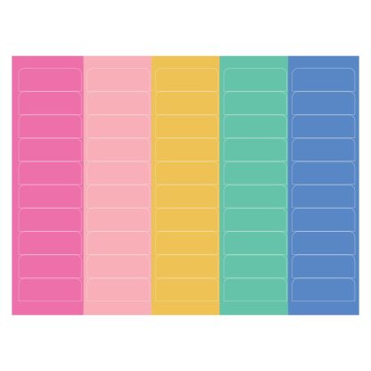 Colorful Horizontal Customizable Subject Stickers
