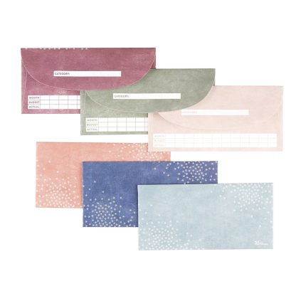 Budget Envelopes Set of 6