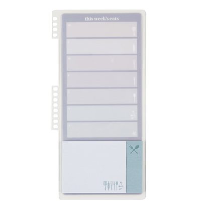Meal Prep Sticky Note Dashboard