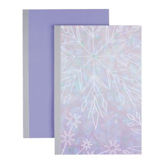 Winter Metallic Spine Notebook Duo