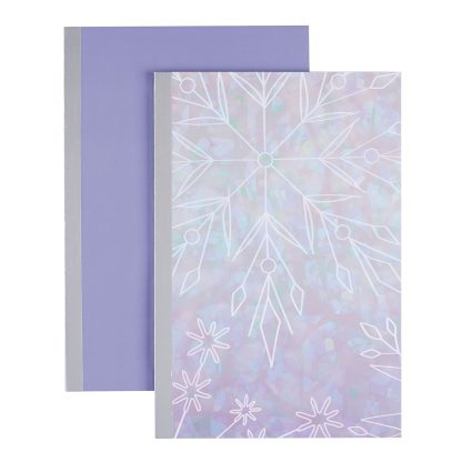 Winter Metallic Spine Notebook Duo