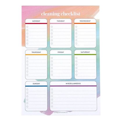 Custom Checklist Notepad