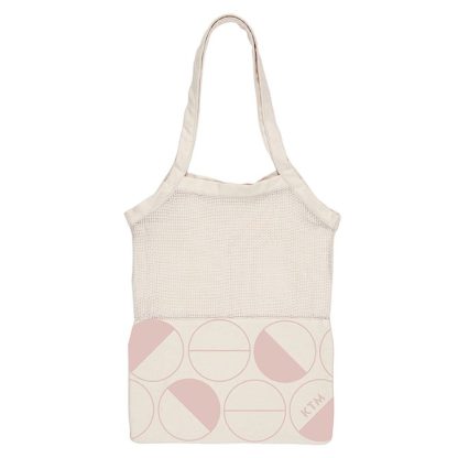 Focused Half Moon Mesh Tote Bag