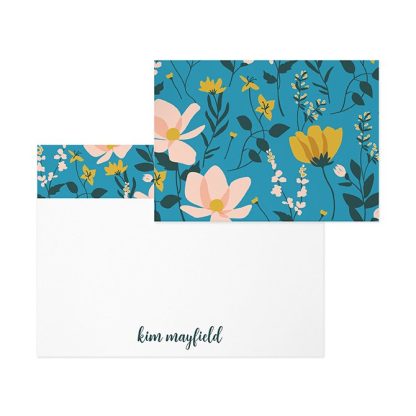 Wild Flowers Personalized Stationery