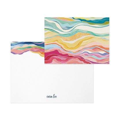 Layers Personalized Stationery