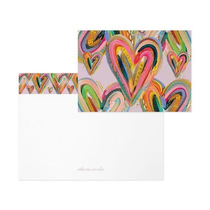 EttaVee Layers of Love Personalized Stationery