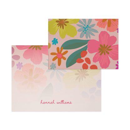 Petal Pop Personalized Stationery