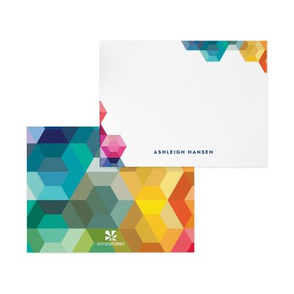Hexagon Personalized Stationery