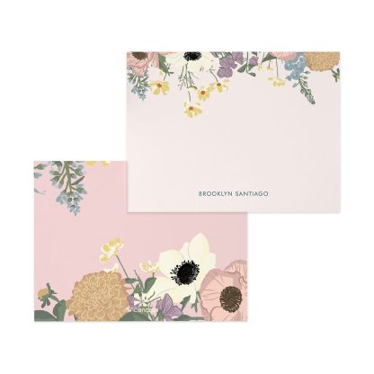Bouquet Personalized Stationery