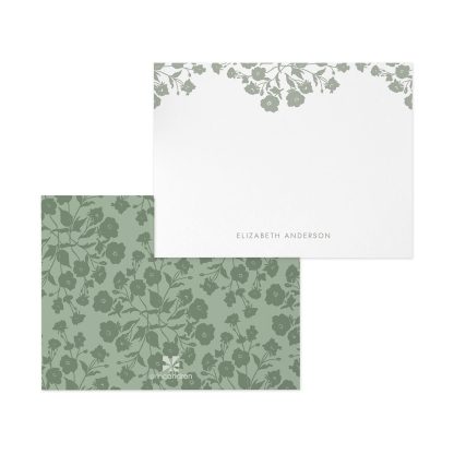 Bouquet Wallpaper Personalized Stationery