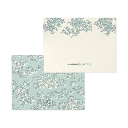 Toile Wallpaper Personalized Stationery