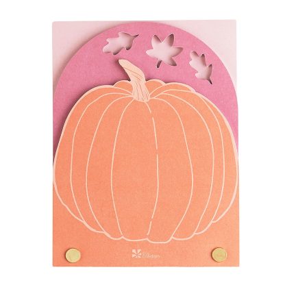 Pumpkin Layered Notepad