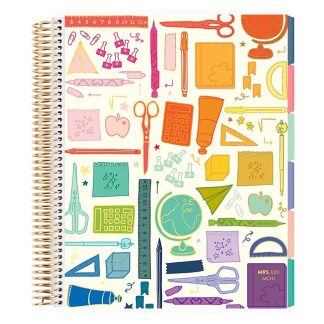 Metallic School Supplies Homeschool Planner