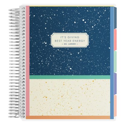 Color Block Composition Homeschool Planner