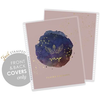 Metallic Watercolor Astrology Covers