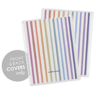 Watercolor Stripes Covers