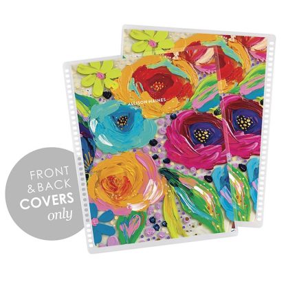EttaVee Finger Painted Florals Covers