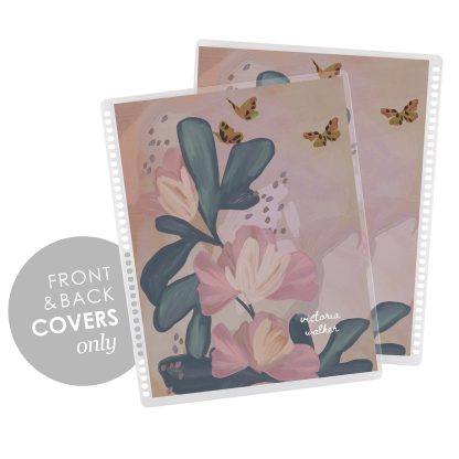 Bold Blooms Butterflies Covers