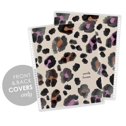 Watercolor Leopard Print Covers