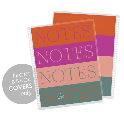 Colorblock Notes Covers