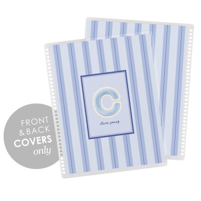 Stoney Clover Lane Pinstripe Periwinkle Covers