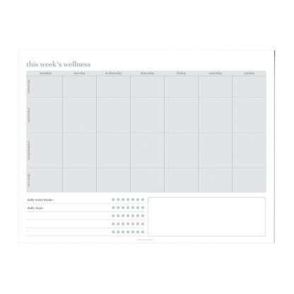 Wellness Wall Organization Center Insert Board