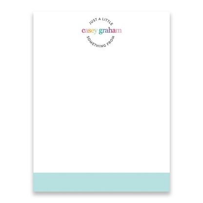 Colorblock Letterhead Notepad Set