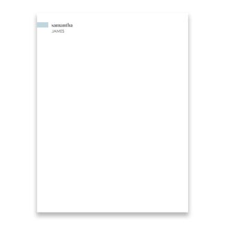 Focused Letterhead Notepad Set