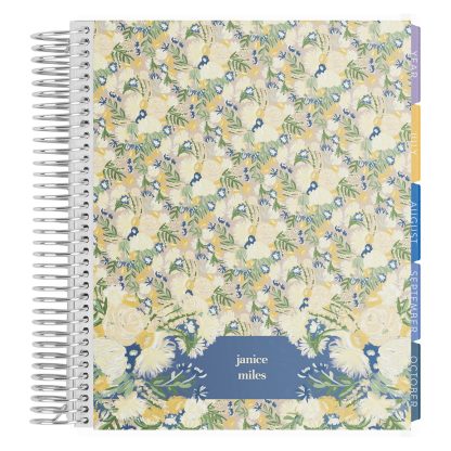Floral Lattice Monthly Planner