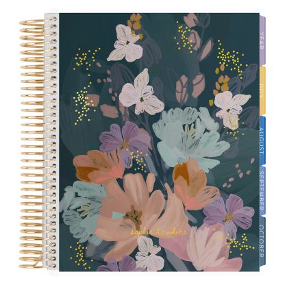 Bold Blooms Monthly Planner