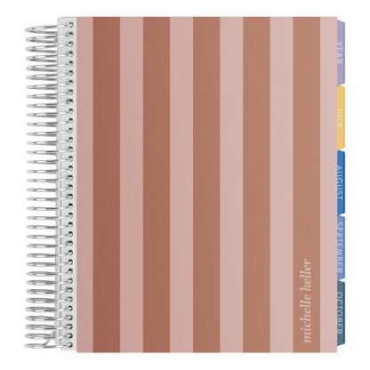 Classic Stripes Monthly Planner