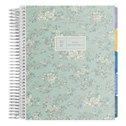 Toile Wallpaper Monthly Planner