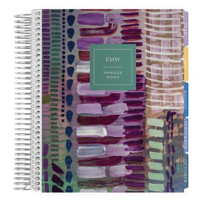Bold Brush Monthly Planner