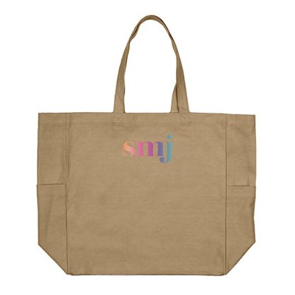Colorblends Canvas Pocket Tote Bag