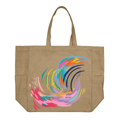 Inspire Canvas Pocket Tote Bag