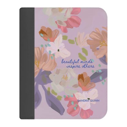 Large Bold Blooms Quote Stand Up Folio