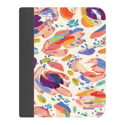 Large EttaVee Paint Strokes Stand Up Folio