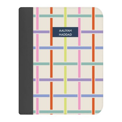 Large Crisscross Stand Up Folio